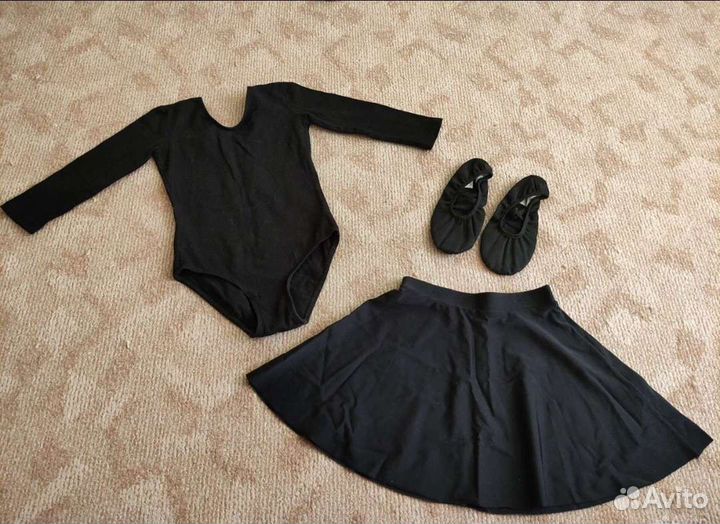 Одежда для танцев гимнастики для девочки 5-7 лет