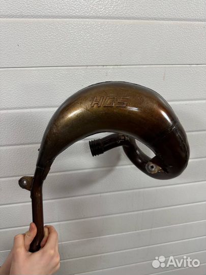 Выхлопная система HGS на KTM sx 65 2014 года