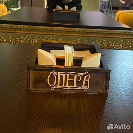 Салфетница и органайзер для кафе и ресторана