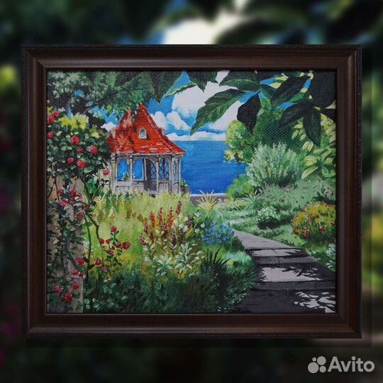 Картина акрилом