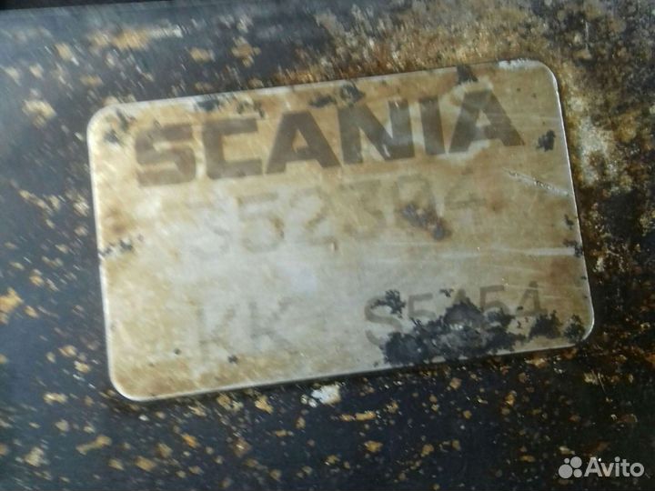 Радиатор интеркуллера scania 93