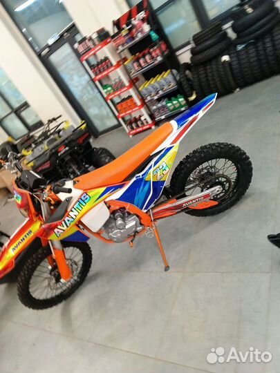 Мотоцикл эндуро без птс K23 оранжевый