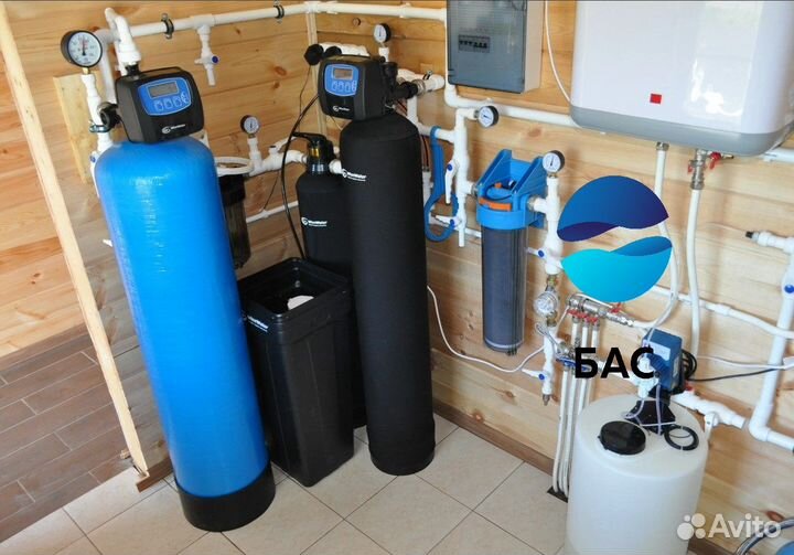 Очистка воды для коттеджа, офиса, промышленности