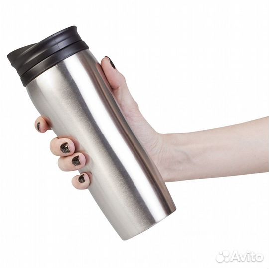 Термостакан Shape, серебристый новый