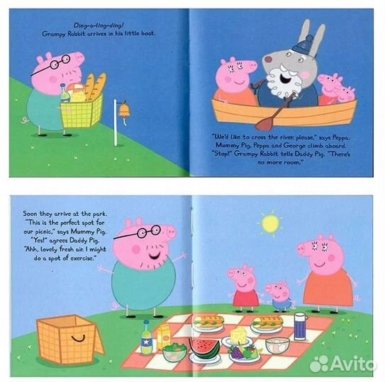 Свинка Пеппа Amazing. 50 книг на английском