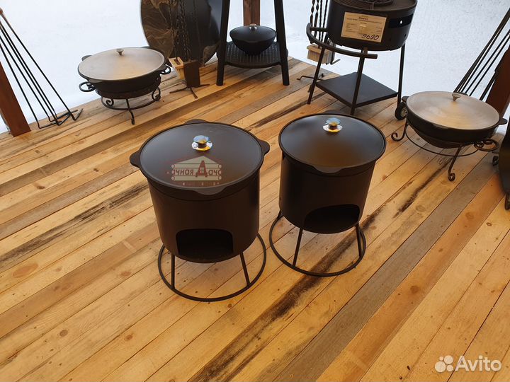 Печь под казан малая Везувий 6-8л (12л)