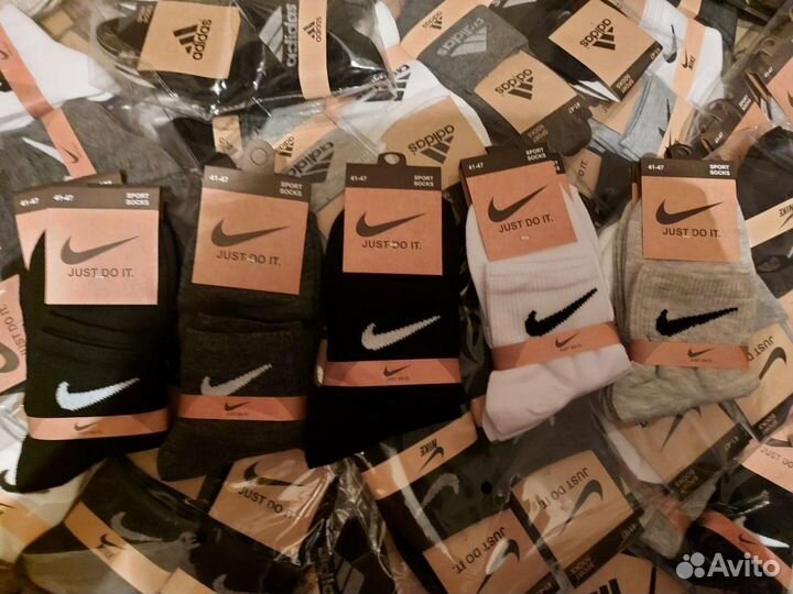 Носки nike высокие