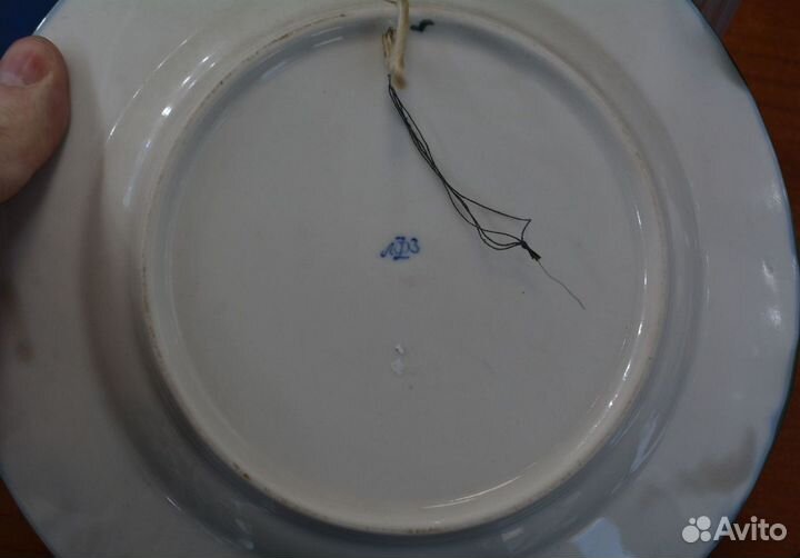 Тарелка декоративная настенная лфз Городецкий Кора