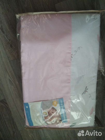 Бортики в кроватку новые