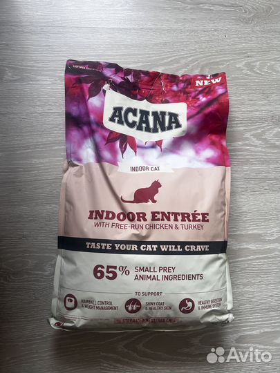 Корм для кошек Acana Indoor Centre 4.5 кг