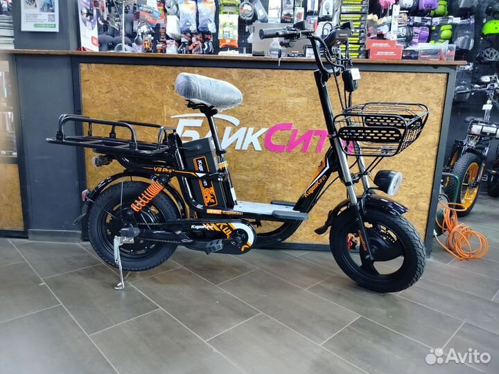 Электровелосипед Kugoo kirin v 3 pro plus