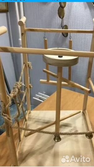 Игровая площадка присадка для попугая