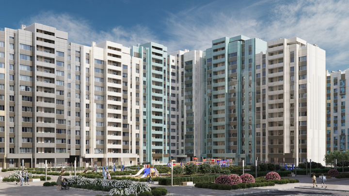 2-к. квартира, 59 м², 3/14 эт.