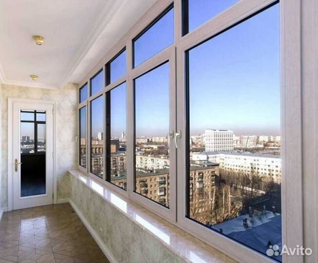 Остекление балконов и лоджий