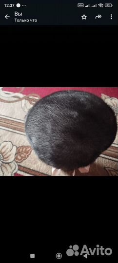 Берет женский норковый