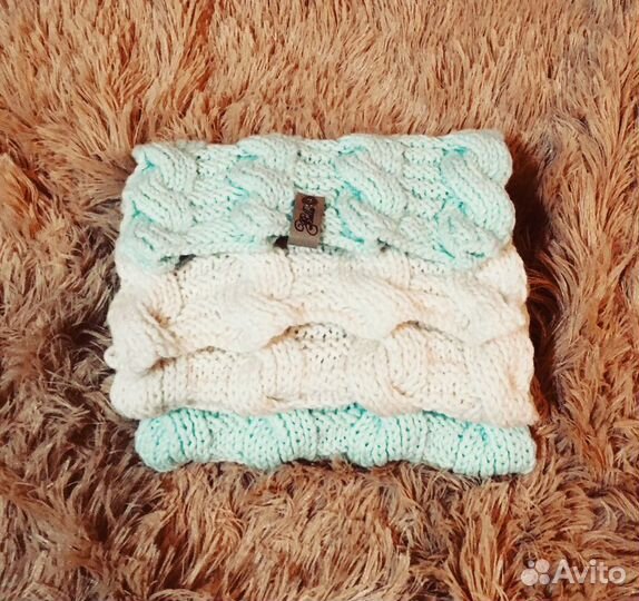 Комплект шапка, шарф