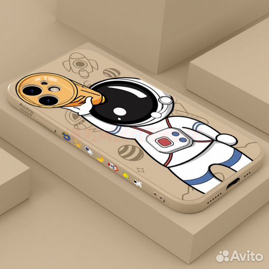 Чехол StarGazer на iPhone 14 Pro Max (Khaki)