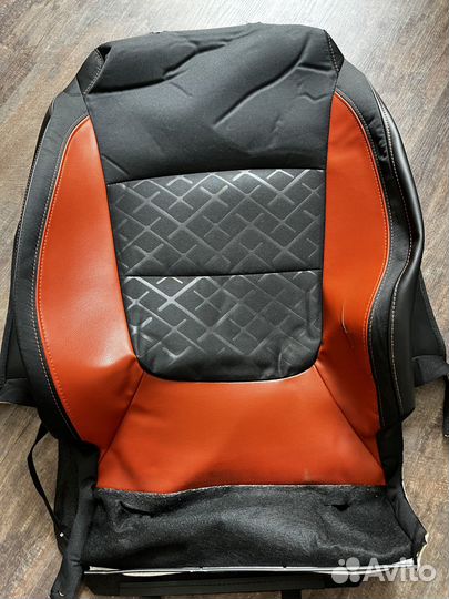 Обивка спинки водительского сиденья лада веста