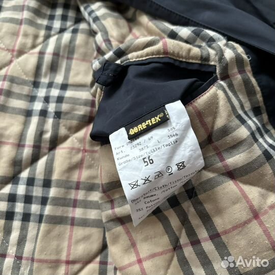 Куртка тренч Burberry gore tex