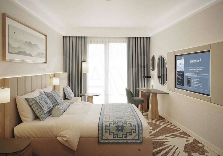 2-к. апартаменты, 46,3 м², 3/4 эт.