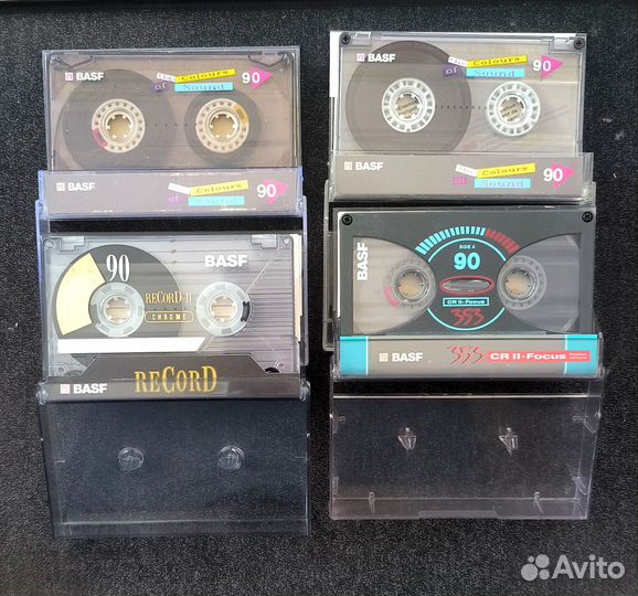 Аудиокассеты Basf 5шт