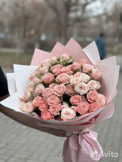 Букет розы кустовые