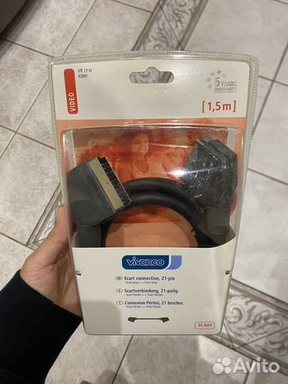 Видео кабель Vivanco video vk 17-N