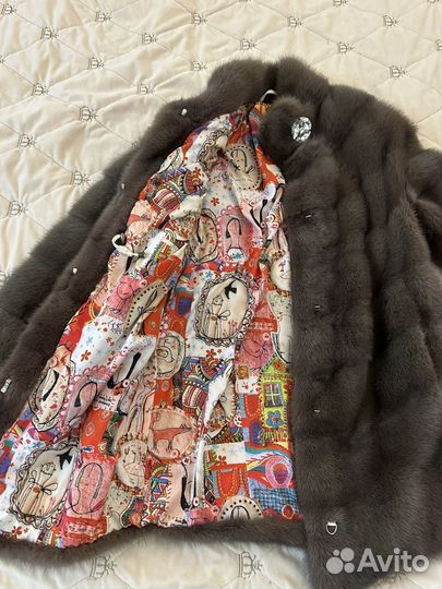 Детская норковая шуба