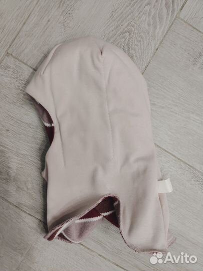 Новая шапка шлем для девочки 5-6 лет