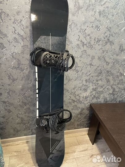 Сноуборд с креплениями 160