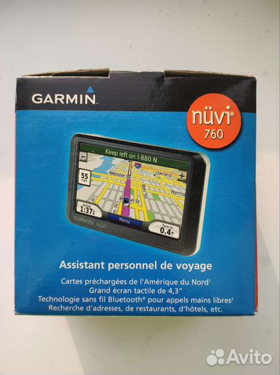 Навигатор garmin nuvi 760