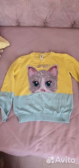 Детская одежда для девочек пакетом 116-122