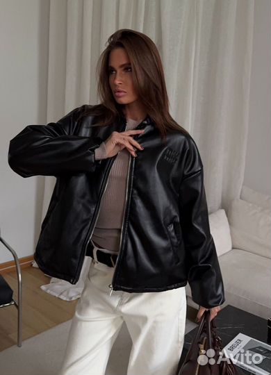 Бомбер miu miu