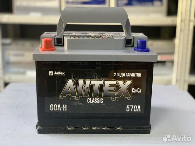Аккумулятор 60 ач Актех 6 ст* 60 на ваз и иномарку