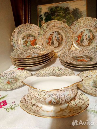 Набор столовой посуды Мадонна. Паутинка. Германия