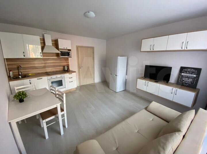 1-к. апартаменты, 50 м², 1/6 эт.