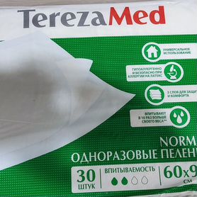 Пеленки Terezamed 60х90 30 шт. (закрытые)