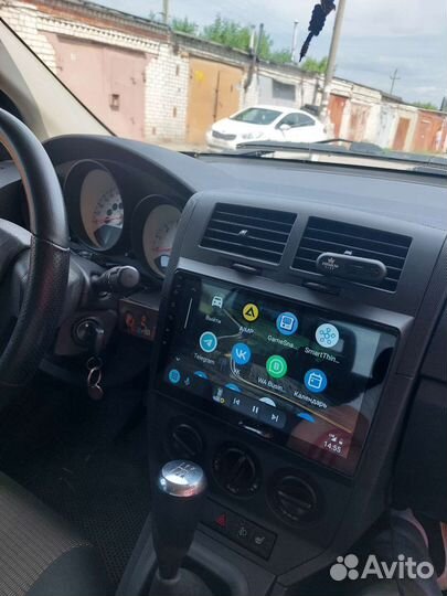 Магнитола 2 din для додж калибр 2008 без рамки