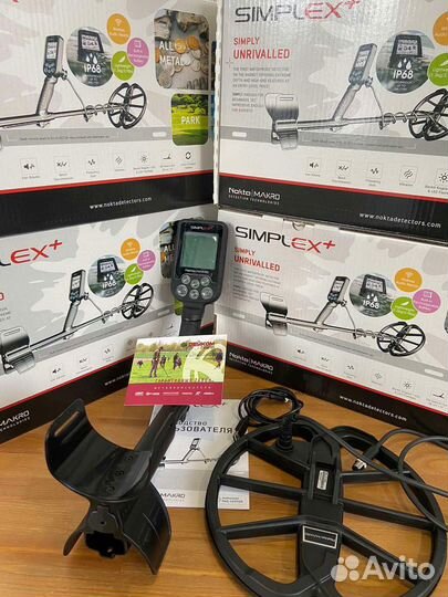 Металлоискатель nokta makro simplex plus