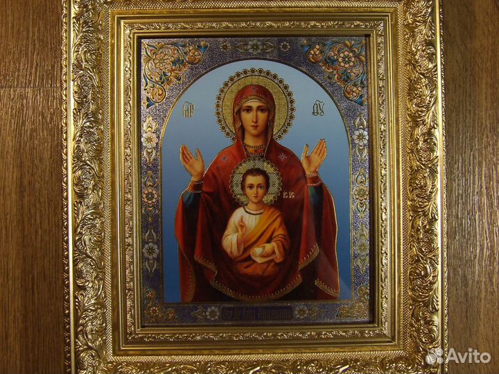 Икона Образ Пресвятой Богородицы Знамение