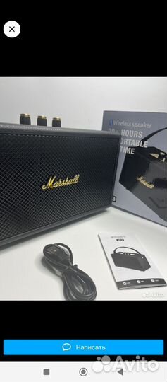 Колонка Marshall M13 новая беспроводная