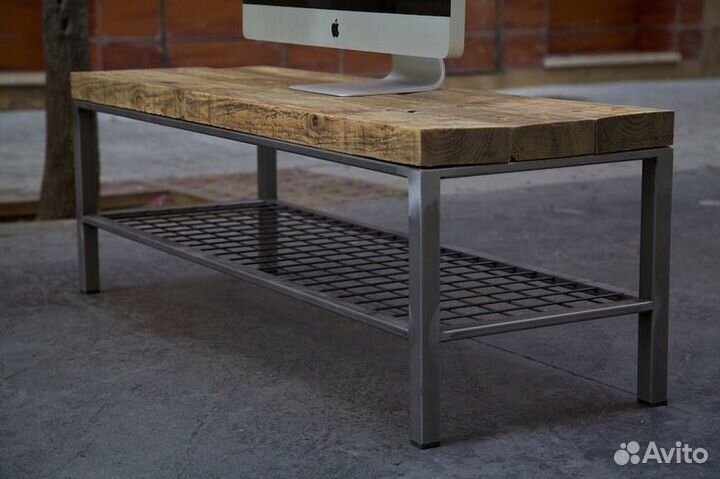 Металлическая мебель в стиле лофт