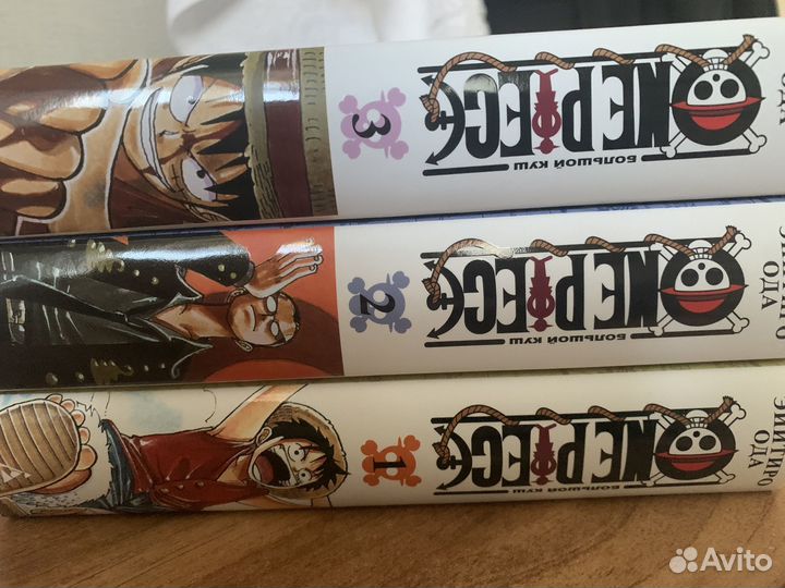 Манга ван пис one piece 1-3 книги