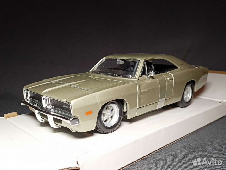 Модель Dodge Charger R/T 1969 Maisto 1:25