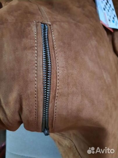 Замшевая куртка, кожа натуральная. Новая р.L