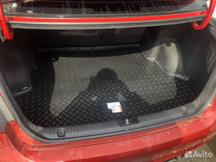 Коврик багажника kia rio киа рио