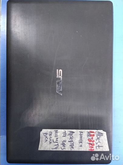 Ноутбук не рабочий Asus X550, X552 корпус, экран