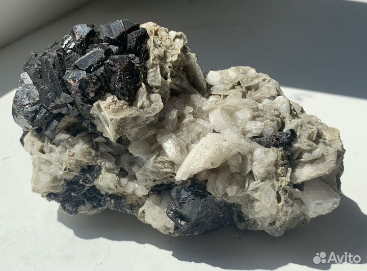 Минерал Кальцит, галенит, сфалерит