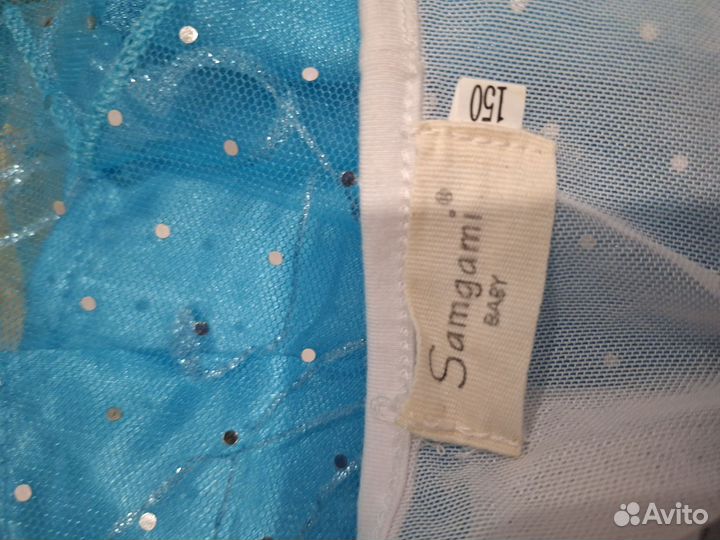 Новогодний костюм Эльзы для девочки