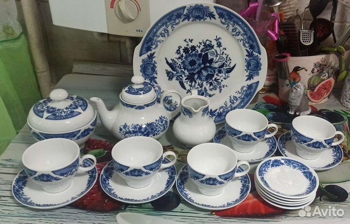 Чайный сервиз kahla гдр